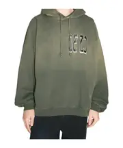 hooded sweater S,L,M FADED OLIVE DRAB-oli