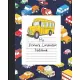 My Primary Composition Notebook: Story Paper Book Half Blank Half Ruled for Drawing and Practice Writing - Bus, Cars, Trucks For Boys