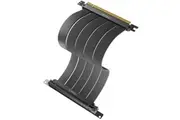 Antec Adjustable Vertical PCI Bracket and PCI-E 4.0 Cable Kit (200mm) White. Universal. Premium Gold Plated + RTX 4050 / 4060 / 4070 and AMD 6000