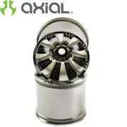 Axial Racing AX8009 Axial 8 Spoke 1/8th Monster Truck Wheel Chrome 17mm Hex RC