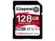 Kingston Canvas React Plus SD 128GB 記憶卡〔300MB/s〕公司貨