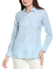 Foxcroft Jordan Linen Shirt