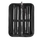 7 in 1 Steel POP Blackhead Pimple Blemish Comedone Acne Extractor Remover Tool