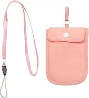 [Xinhuju] Bra wallet Women Travel - Bra wallet underwear silver adjustable THAT SECRET POCKET Travel Pocket | Bra wallet underwear adjusted strap silver secret travel pocket, pink, Se référer au descriptif