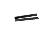 2pc Crossray Side Kickboard for Double Side/Fridge Cabinet Panel 55cm Black