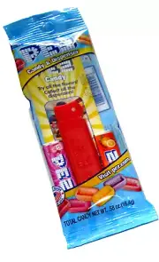 PEZ REGULAR REMAKE Pez Dispenser ~ RED [Cello Bag] Introduced 1995
