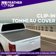 Feathertop Replacement Clip In Soft Tonneau Cover Mitsubishi MQ/MR Triton (for: Mitsubishi)
