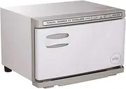 18L White UV Electric Towel Warmer Steriliser Cabinet Beauty Spa Heat Sanitiser