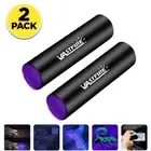 2X UV Ultra Violet Led Flashlight/Blacklight Light 365 nm Inspection Lamp Torch