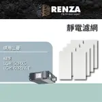 【RENZA】適用三菱 LGH-50RX5 LGH-60RVX-E LOSSNAY 全熱交換機(靜電濾網 濾芯)