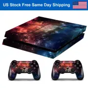 PS4 Vinyl Decal Sticker Cover For Playstation 4 Console & 2 Controllers