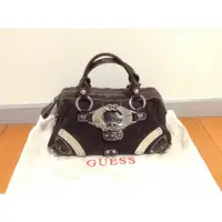 在飛比找蝦皮購物優惠-【二手】 Guess 麂皮包