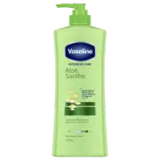 Vaseline Intensive Care Aloe Soothe Lotion 400mL Pump Non-Greasy Moisturiser