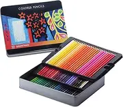 [Sarini] 72 Colour Premium Watercolour Pencils Set For Adults & Students,Coloured Art Pencils For Artists,Sketching & Drawing Art Supplies In Iron Storage Box