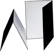 CAXUSD Photography Lighting Tool A3 Cardboard Reflector Home Studio Folding Reflector Reflective Paperboard for Camera