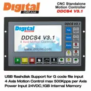 4 Axis Motion Controller Offline CNC 500KHz CNC Standalone Control DDCS V3.1
