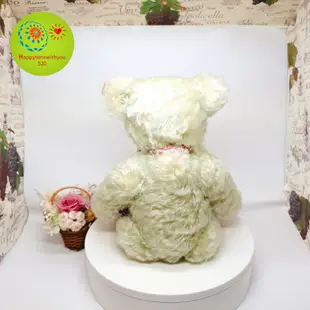 【現貨正品】德國 Steiff 限量 日本限定 金耳釦泰迪熊 手工 羊毛 綠 Fleur Teddy 收藏 玩偶 娃娃