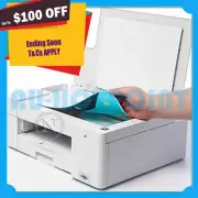 Brother DCP-J1200W A4 Copier/Scanner Inkjet Color MFP Printer+LC434BK/C/M/Y Ink