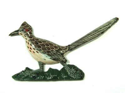 Hand Painted Road Runner Bird Refrigerator Magnet 941R