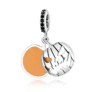 Silver plating Evil Pumpkin Charm for Bracelet Jewelry DIY Bangle