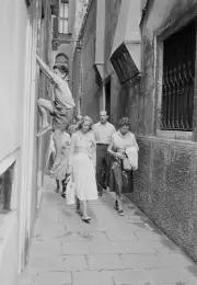 Yugoslavian prince Alessandro Karadordevic wife Maria Pia Savoy wa- Old Photo