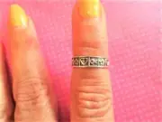 Arrow star heart sterling silver toe ring