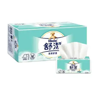 【Kleenex 舒潔】18串組-雲柔舒適抽取衛生紙(100抽x10包*18串)