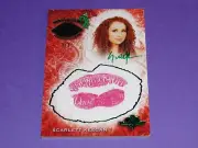 2013 Benchwarmer SCARLETT KEEGAN Mistletoe Kiss Auto Green/3 Playboy DEWEY COX