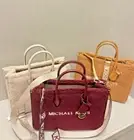 Michael Kors Mirella Shearling Medium East West Crossbody Tote Bag (Variation)