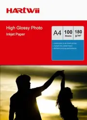 100 Sheets A4 High Glossy Photo Paper 180Gsm Inkjet Paper Printing 210x297mm AU