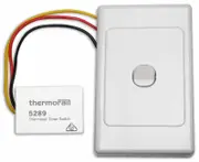 Thermogroup ET12C - Thermorail Eco Timer with Switch Plate - White