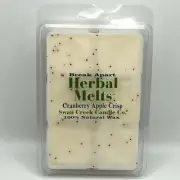 Swan Creek Candle Soy Drizzle Melt 4.75 Oz. - Cranberry Apple Crisp