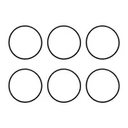 6Pcs for Hayward CLX200K Pool Chlorinator Cover O-Ring (Black)