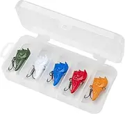 Fishing Lures for Bass, Bait Tackle Kit for Bass Trout - Dynamic Swimbaits Adjustable Artificial Built-in Sound for Expert Beginner Accessories Enthusiast Father Outdoor