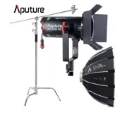 Aputure LS 60d LED Video Light,60W 5600k Daylight + Light Dome Mini III +C Stand