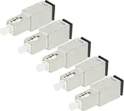 uxcell 10dB SC Fiber Attenuator, SC/UPC SM Single Mode Fixed Fiber Optic Attenuator Male to Female for Fiber Optic Transmission Pack of 5