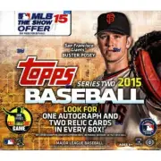 2015 Topps Series 2 Baseball Hobby Jumbo Box !