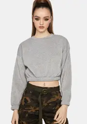 Misty Nice To Me Cropped Sweater