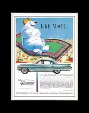 1961 GM Harrison Auto Air Conditioning Like Magic. - Matted for 11x14 Frame