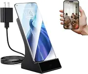 LIZVIE Phone Charging Dock Hidden Camera, Mobile Phone APP Device Sharing 1080p HD Spy Camera with Night Vision/Motion Detection, Pet/Baby Cam for Home Security.