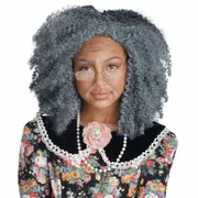 Fancy Nana Grandma Old Lady Granny 100 Days of School Book Week Girl Costume Kit