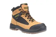 Stanley Mens Berkeley Full Lace Up Leather Safety Boot (Honey) - UTFS6891