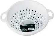 NEW Chef Craft 21311 WHITE Deep Colander, 11" x 5" 5 QT PLASTIC 0092007