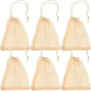 Ipetboom 6pcs Soap Saver Bag Body Soap Foaming Holder Drying Pouch Bathroom Accessory Material Easy Closure
