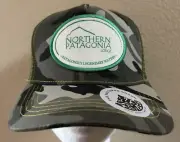 Northern Patagonia Lodge Hat Legendary Waters Camo Fly Fishing Argentina
