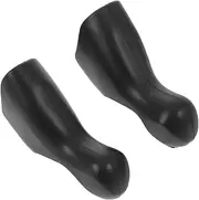 Parliky 1 Pair Bicycle Protective Grips Skid Handlebar Covers for Mountain Bikes Comfortable Shock Absorption Easy Installation Bag