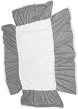 ANDRESLAD Comfortable Cotton Crib Skirt Baby Bed Fitted Cover Toddler Mattress Sheet