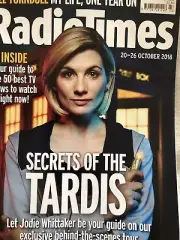 Radio Times Doctor Who 13th Doctor Jodie Whittaker Secrets Of The Tardis cover