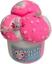 Slime Pink Axolotl Cloud Slime Made in USA Slime 4 FL OZ