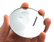 Round Convex Glass Mirror - 3" (75mm) Diameter - 75mm Focal Length - 2.8mm
